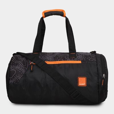 Black Polyester Duffle