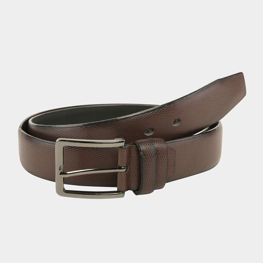 Men Formal Brown Belt (40 in.), , large image number null