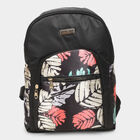 Women's Black Fabric Backpack, , small image number null