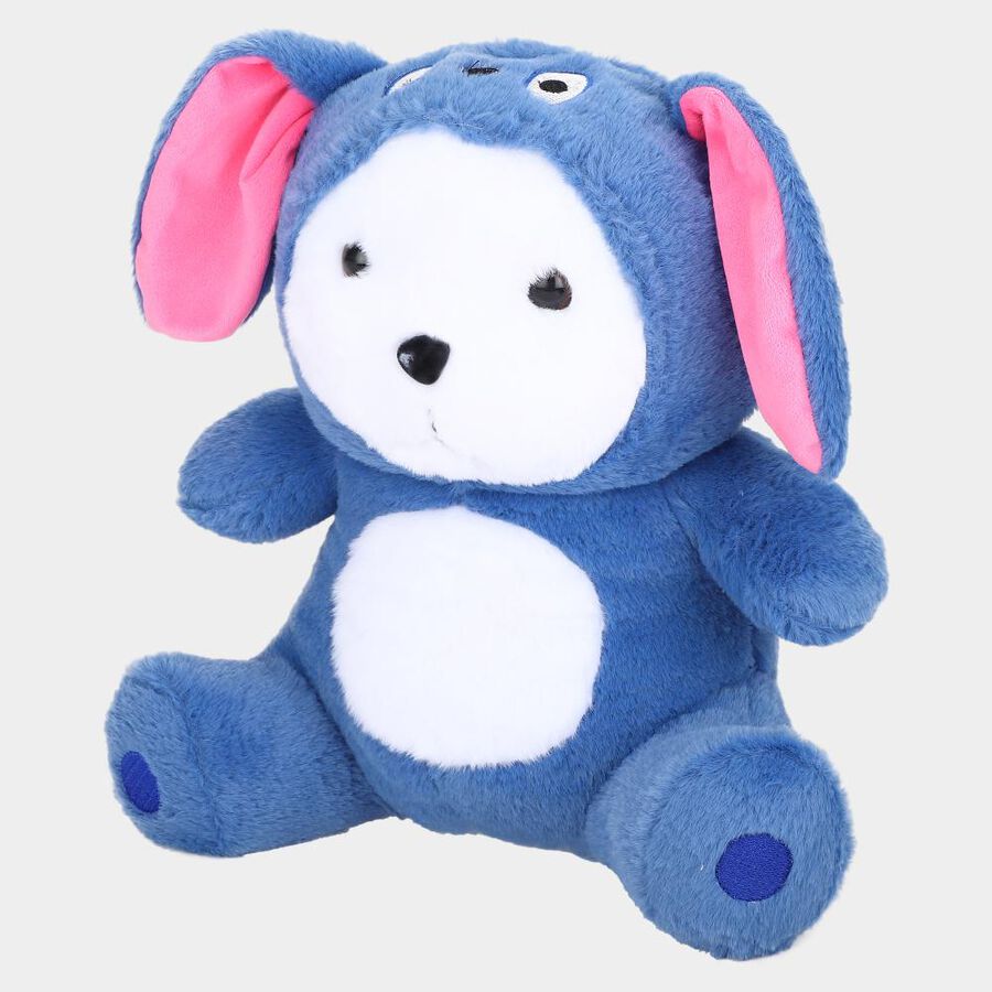 Dark Blue Fabric Teddy Bear , , large