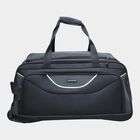  2 Wheels Black Polyester Duffle Trolley, , small