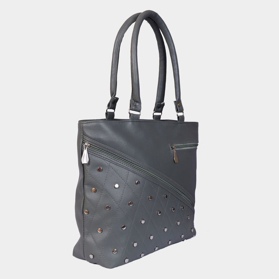 Women's Polyurethane Tote Bag, Medium Size, , large image number null