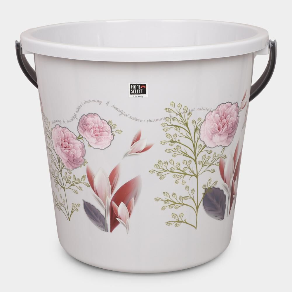 25L Grey Plastic Bucket