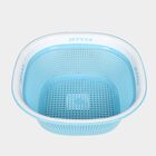 Blue Plastic Basket, , small image number null