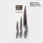 Steel Knife Set of 3, , small image number null