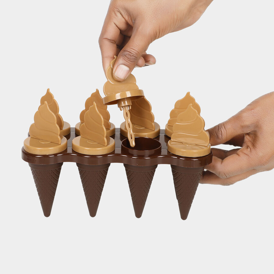 Plastic 8 Moulds Kulfi Maker, , large image number null