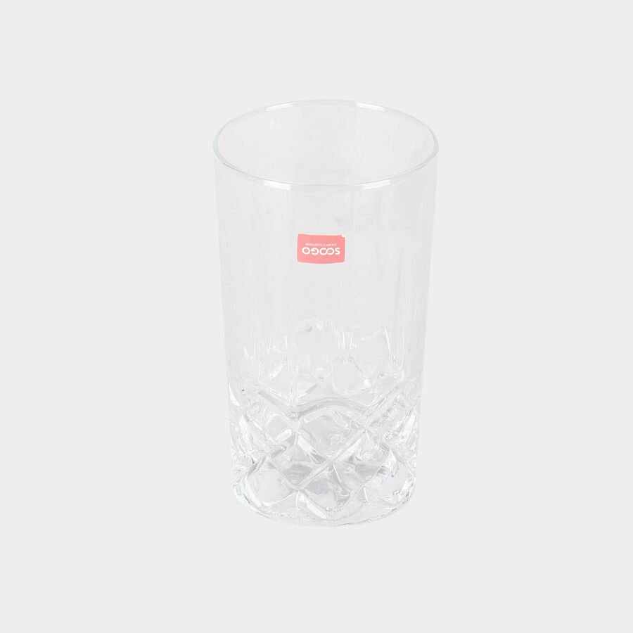360 ml Glass Tumbler Set of 6, , large image number null