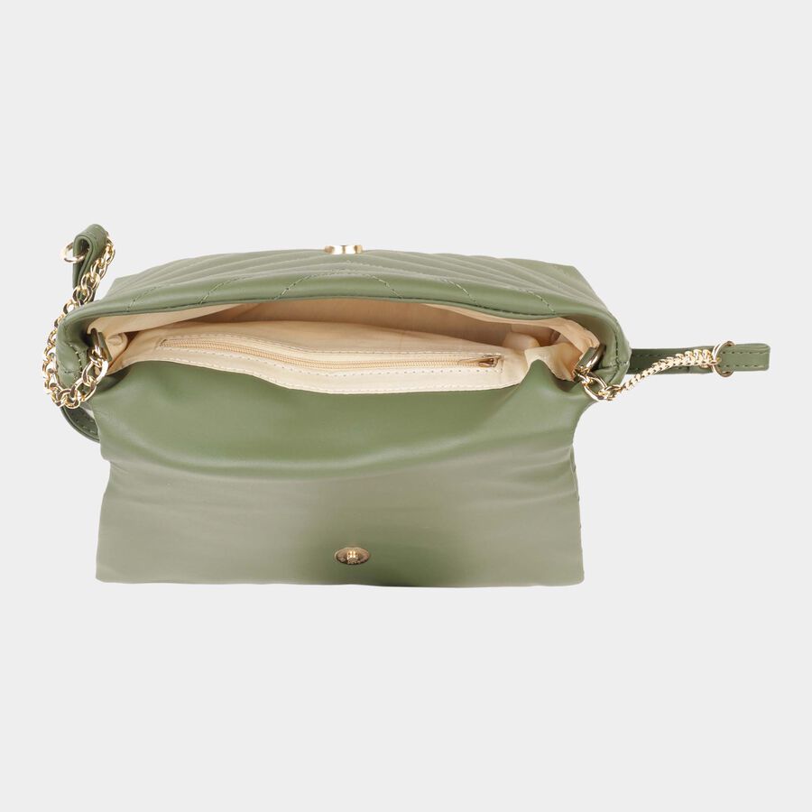 Women's Polyurethane Envelope Sling Bag, , large image number null