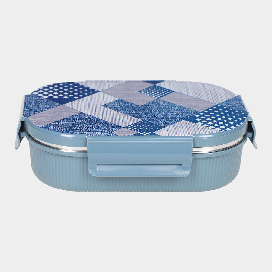 400 ml Plastic Lunch Box with Container & Spoon, , large image number null