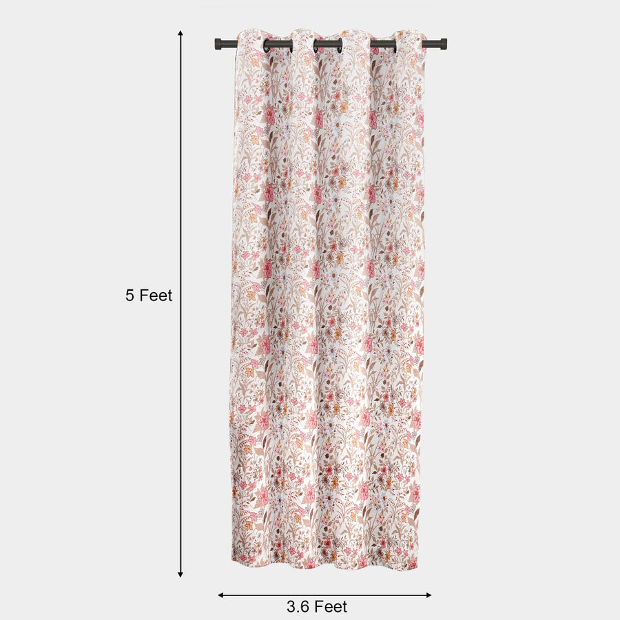5 ft. Pink Polyester Curtain, , large image number null
