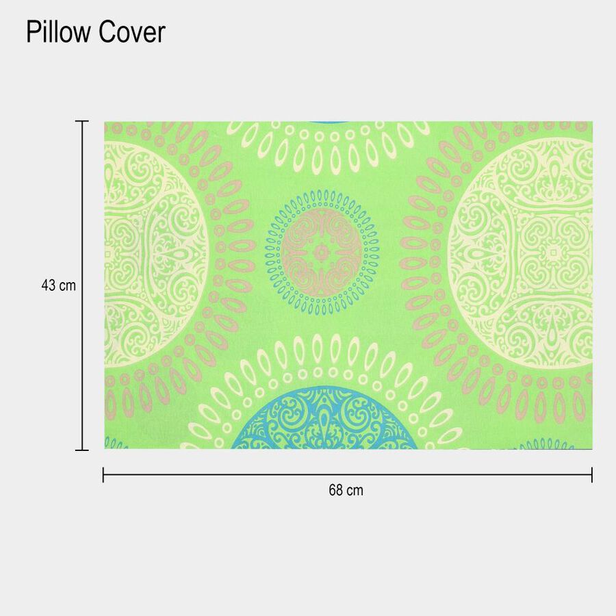 120 GSM Green Polycotton Double Bedsheet, , large image number null