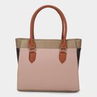 Women's Beige Pu Hand Bag, , small image number null