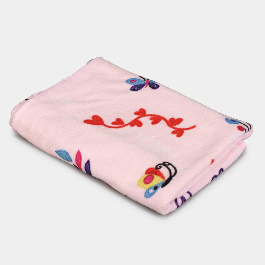 300 GSM Pink Polyester Baby Towel, , large image number null