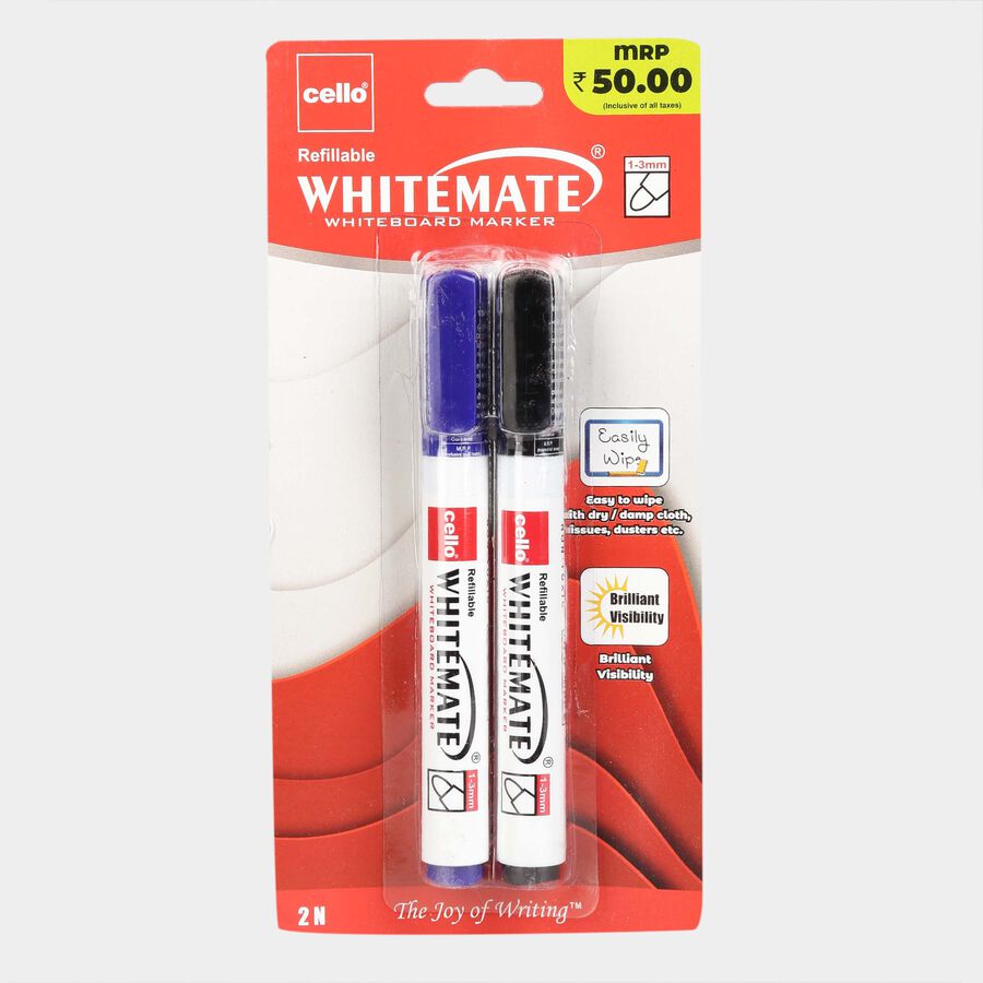 White Board Marker- Pack of 2, , large image number null