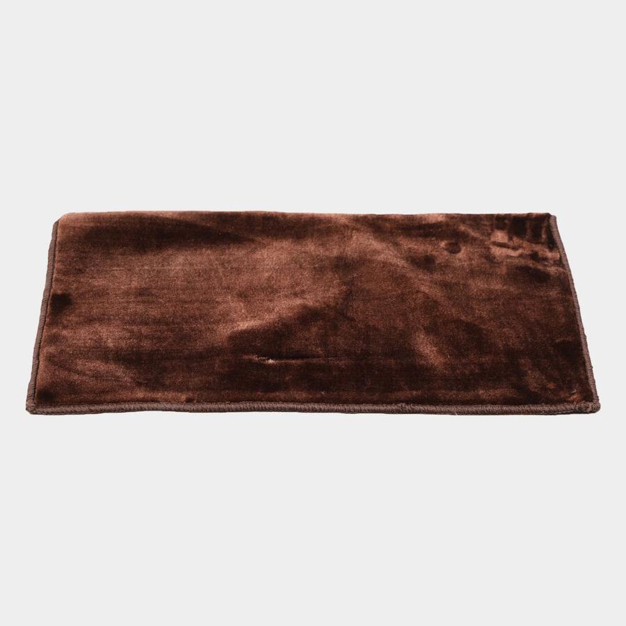 Anti-Skid Grey Polyester Door Mat, , large
