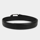 Men's Black Polyurethane Casual Belt, , small image number null