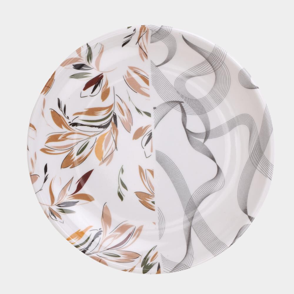 Home Finery                         Melamine Snack Plate