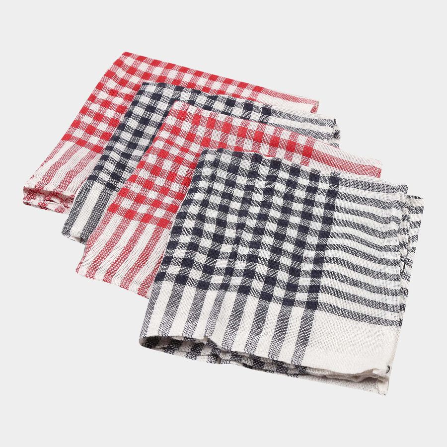 Set Of 4 Cotton Kitchen Napkin, , large image number null