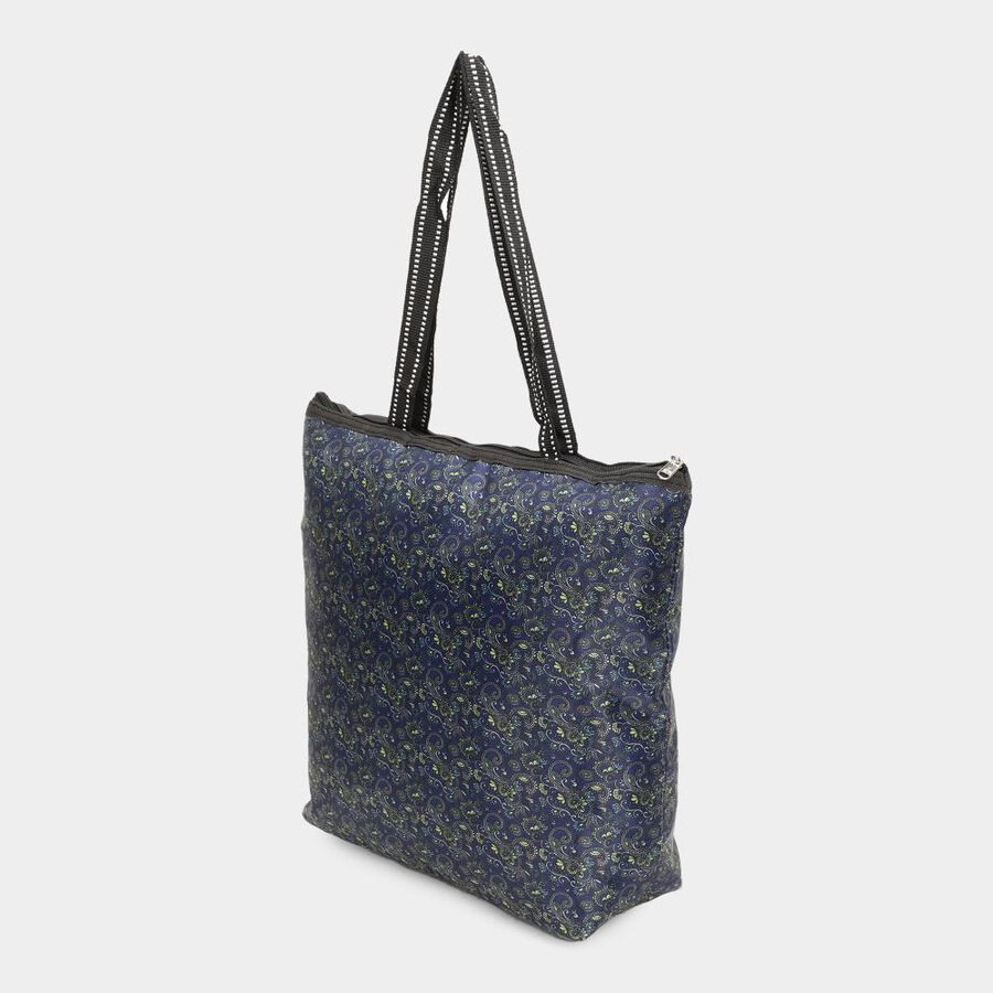 Women's Blue Fabric-Polyester Tote Bag, , large image number null