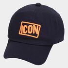 Kids' Navy Blue Canvas Cap, , small image number null