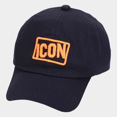 Kids' Navy Blue Canvas Cap
