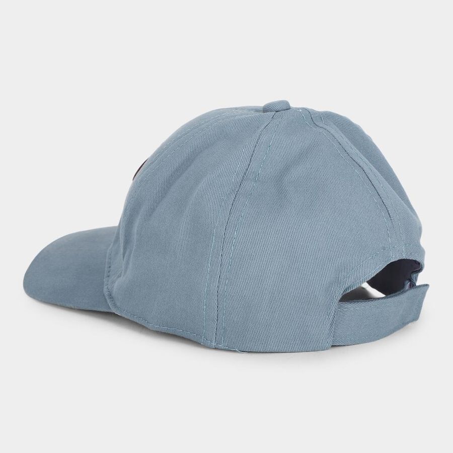 Kid's Light Grey Fabric Cap , , large