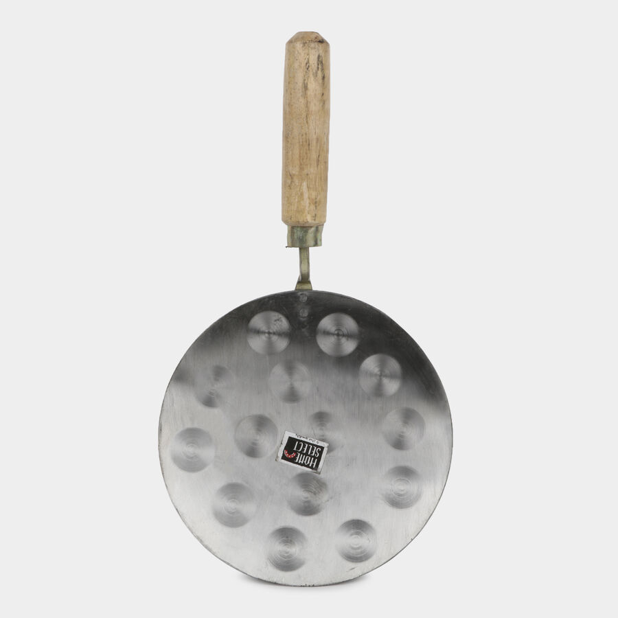 Iron Tawa With Wooden Handle (22cm), , large image number null