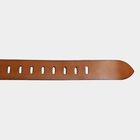 Men's Tan Polyurethane Formal Belt, , small image number null