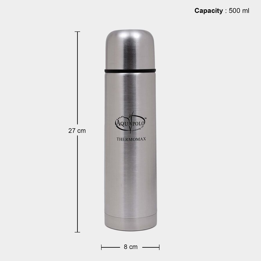 स्टेनलेस स्टील इंसुलेटेड पानी की बोतल (500 ml), , large image number null
