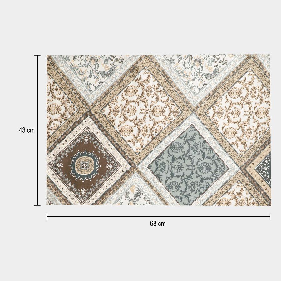 Light Grey Cotton Double Bedsheet With Pillow Cover, , large image number null