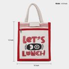 White Canvas Lunch Bag, , small image number null