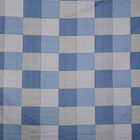 Blue Microfiber Double Bedsheet with Pillow Cover, , small