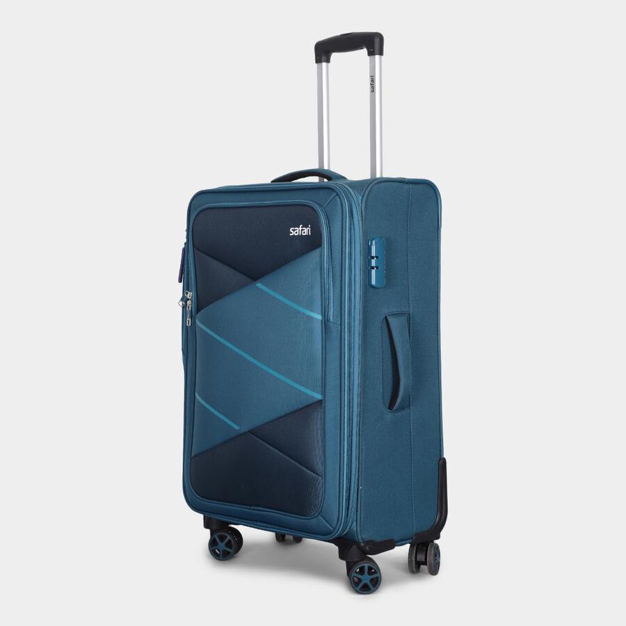 8-Wheel Polyester Soft Case Trolley, Medium, , large image number null