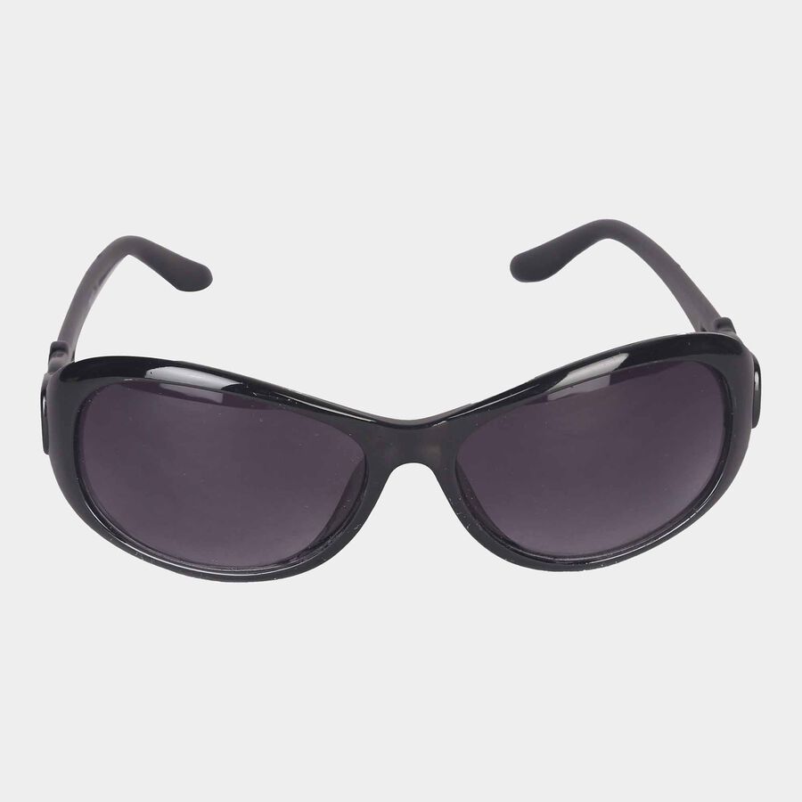 Women's Plastic Gradient Oval Sunglasses, , large image number null