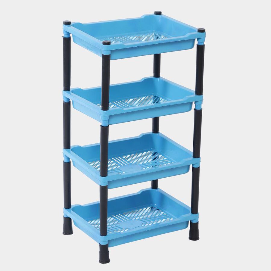 4-Tier Plastic Rack, , large image number null