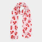 Women's Teal Blue Fabric Scarf , , small