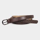 Women's Metallic PU Belt, , small image number null