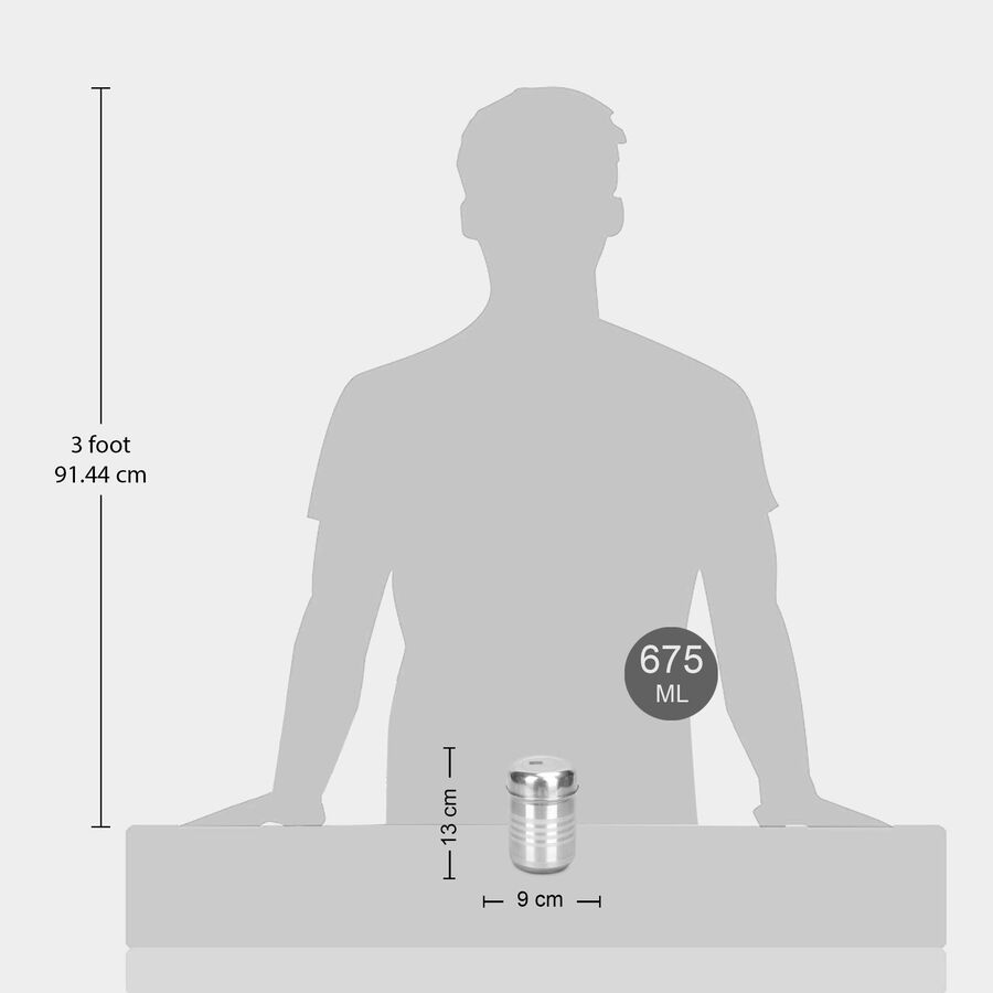675 ml Steel Container, , large image number null