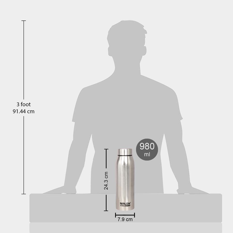 1 Pc. 980 ml Stainless Steel Bottle, , large image number null