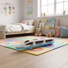 Kid's Electric Speed Train Toy with 3D Lights and Sound, , small