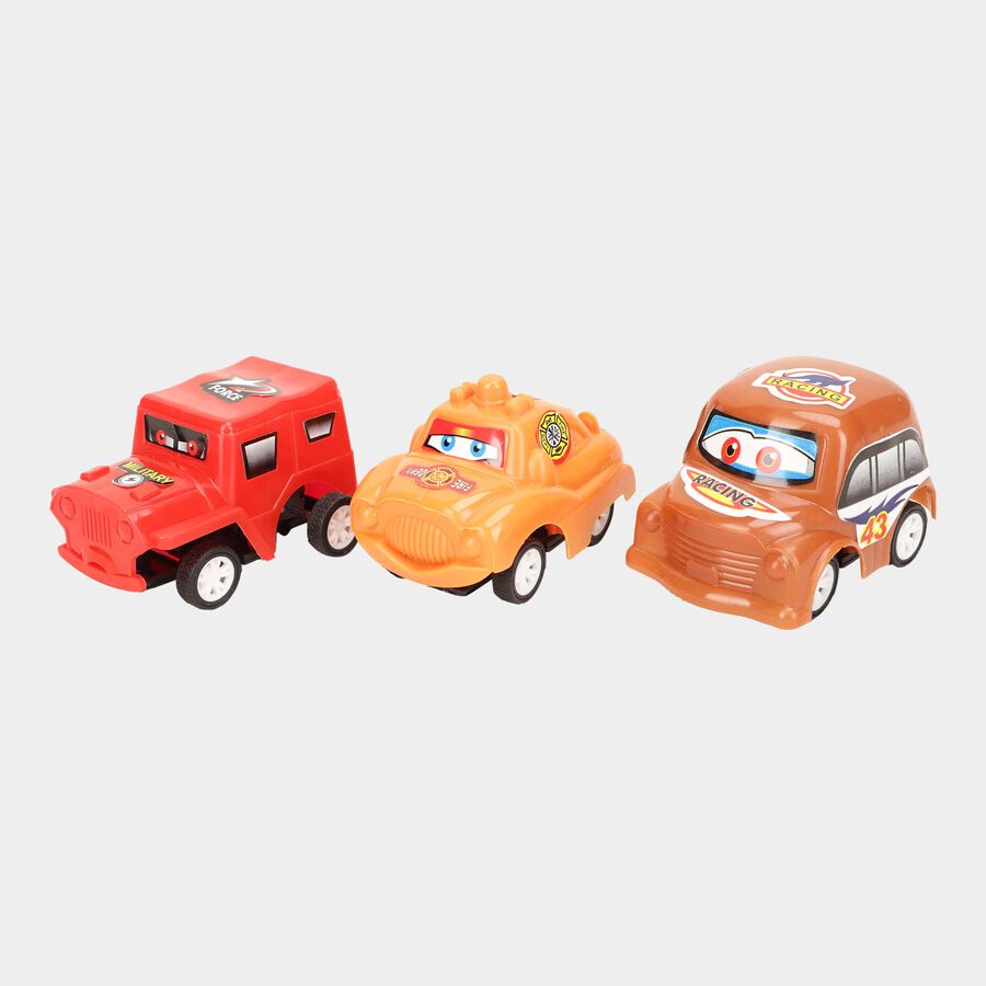Pull Back Car, Set of 6, , large