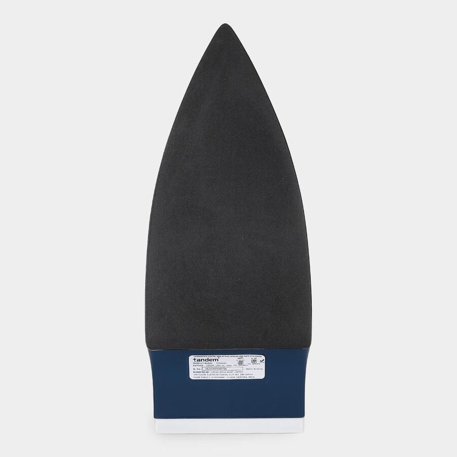 Dry Iron 1000W, With Temperature indicator LED, Non-stick soleplate, Shockproof body, Thermal fuse protection, , large