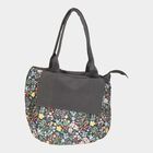 Women's Printed Fabric-Polyester Bucket Bag, Medium, , small image number null