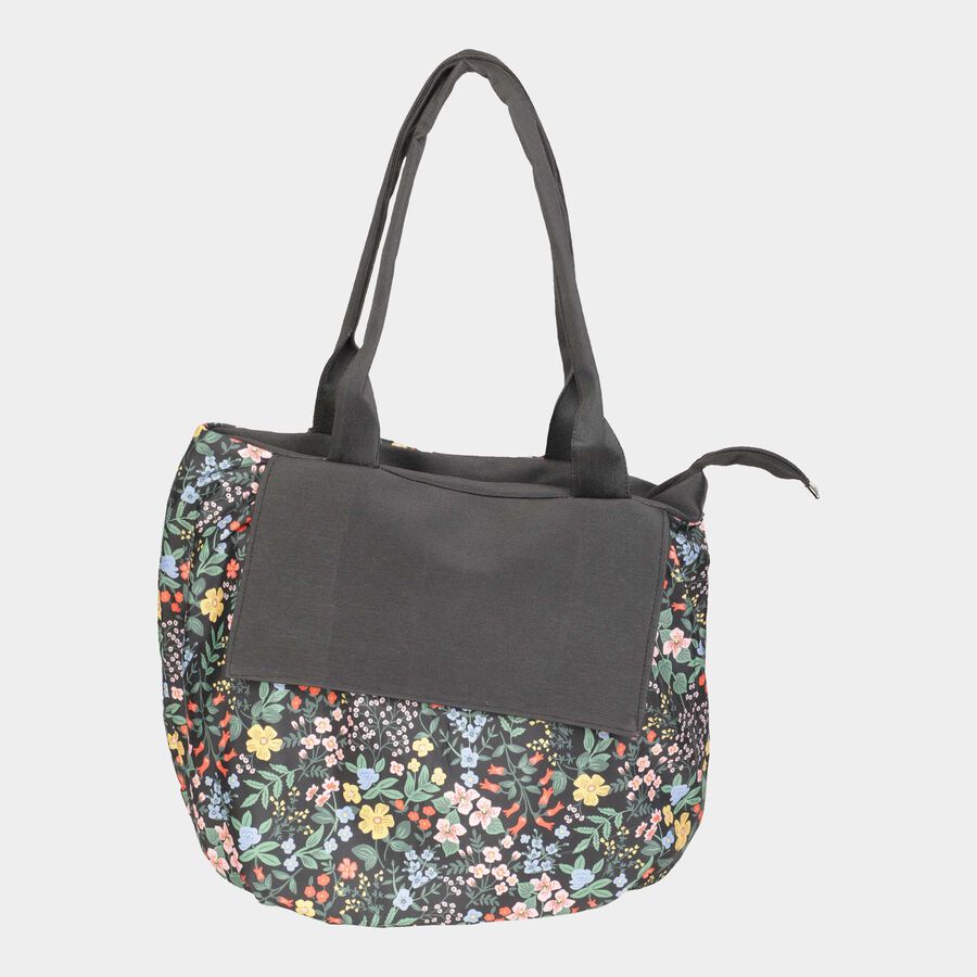Women's Printed Fabric-Polyester Bucket Bag, Medium, , large image number null