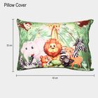 Green Cartoon Printed Kids Pillow, , small