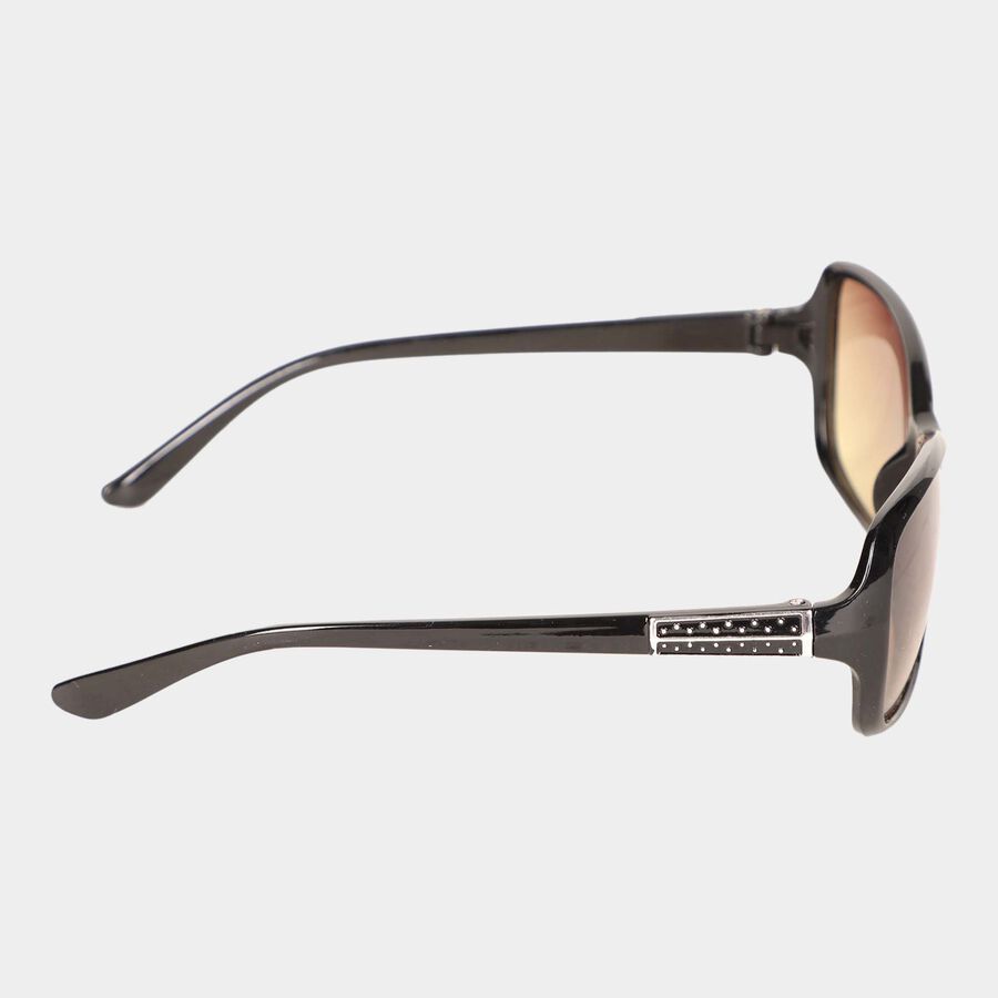Women's Metal Rectangle Sunglasses, , large image number null