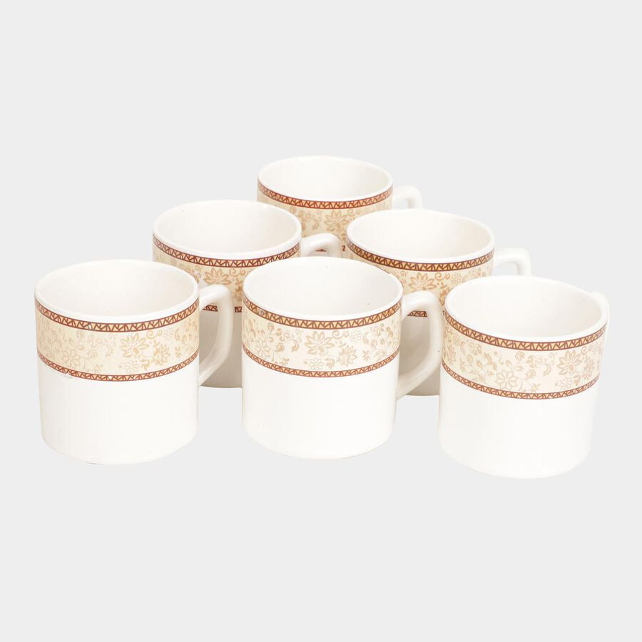 120ml Stoneware Cup, Set of 6, , large