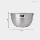 3 L Stainless Steel Bowl, , small image number null