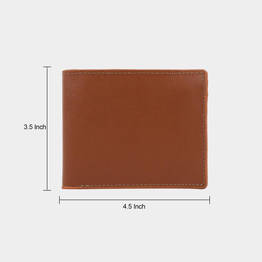 Men's Tan Leather Wallet, , large image number null