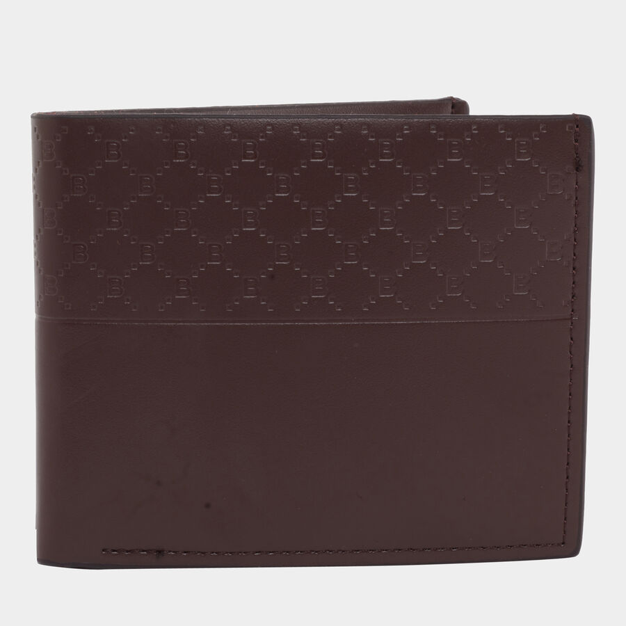 Men PU Brown Wallet, , large image number null